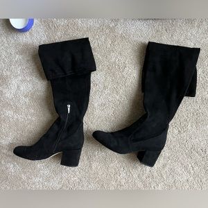 Sam Edelman Over the Knee Sueded Boots